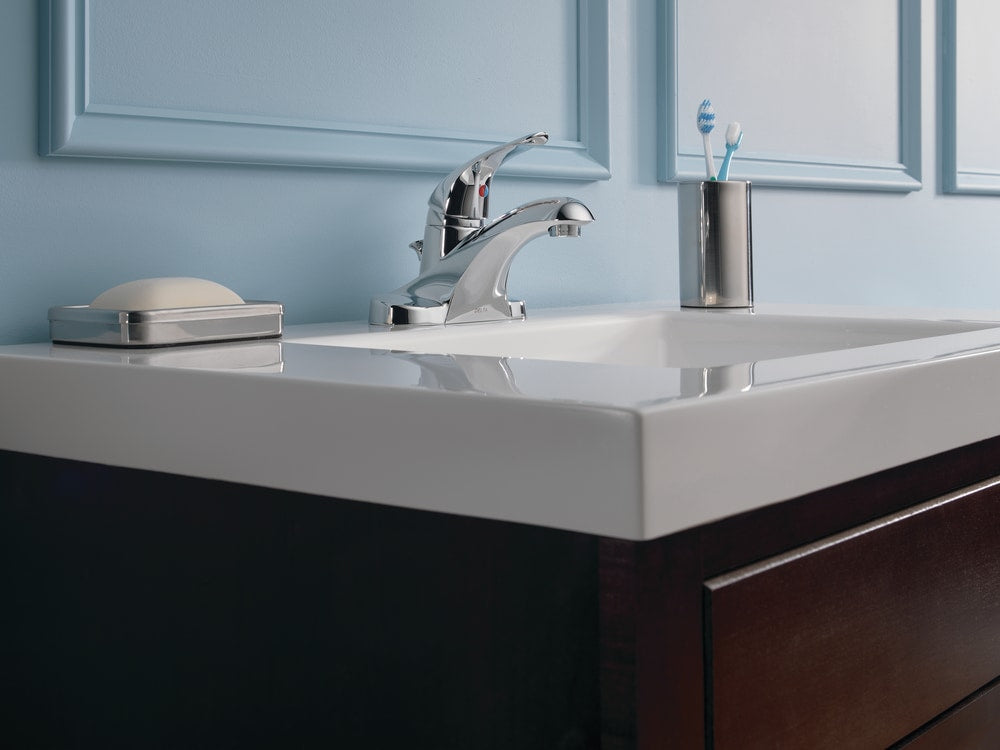 Faucet Principals Single Handle Bathroom Sink Faucet, WaterSense Certified, Chrome K1M9 - product image 3