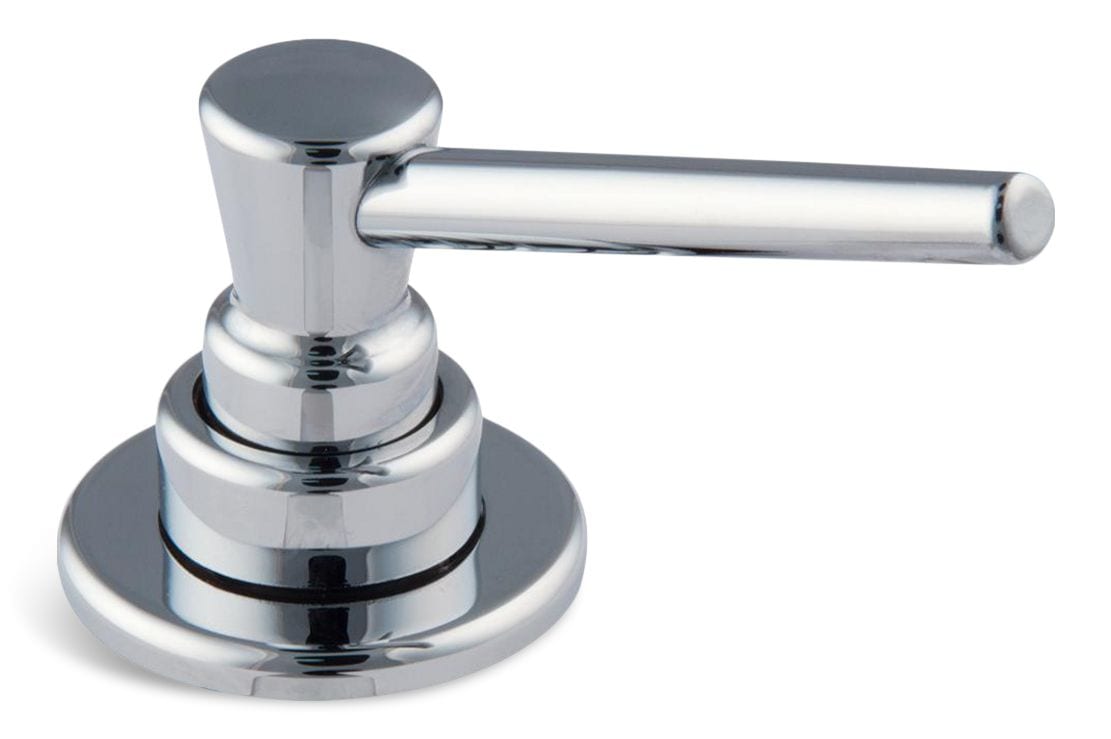 Faucet Soap/Lotion Dispenser with Refill Funnel, Chrome A4A6 - product image 1