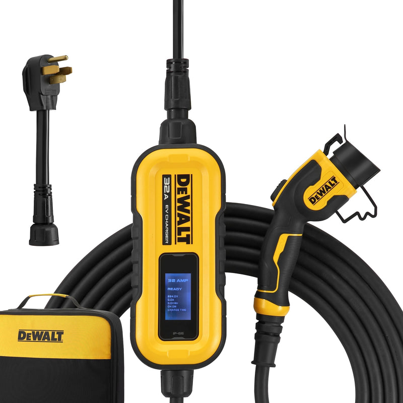 32A Level 1 & 2 NEMA 14-50 J1772 EV Charger N4O2