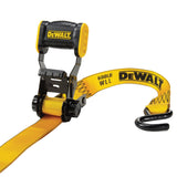 DXBC18002 1,800-lb Ratchet Tie-Down Straps, 1.25-in x 12-ft, 2-pk L9F4 - product image 3