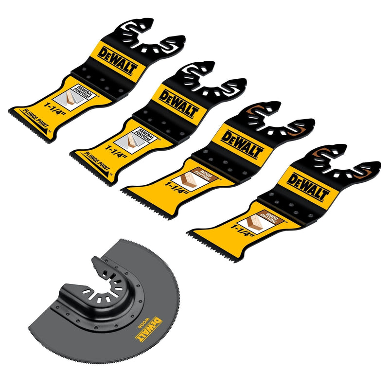 Oscillating Blade Set, 5-Piece J0J2