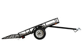 DK2 by Marlon 4x6-ft Single-Axle Black Open Rail Utility Trailer with Ramp Gate, 1314-lb Capacity F0U4 - product image 4