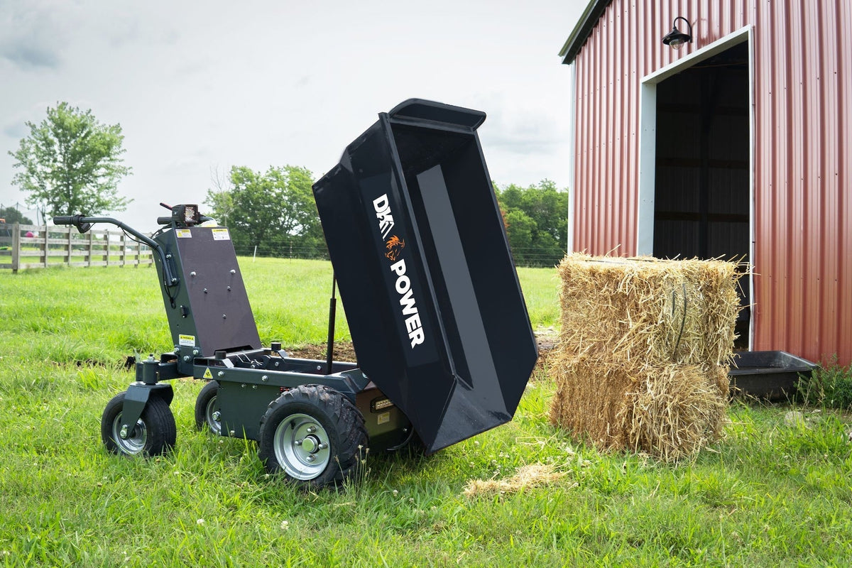 DK2 POWER by Marlon 1100 lb Self-Drive Electric Dump Cart A5N1 - product image 3