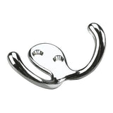 Double Wardrobe Hook, Chrome, 4pk O4U5 - product image 1