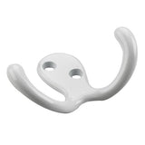 Double Wardrobe Hook, White, 4pk J9K5 - product image 1