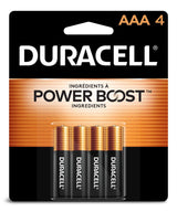 Coppertop AAA Batteries, Alkaline, 4-pk T0H3 - product image 1