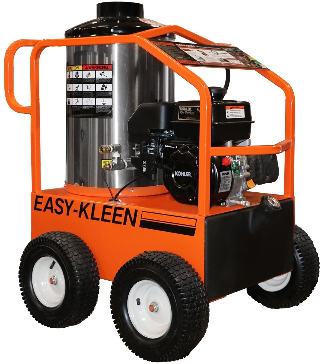 Commercial 2700 PSI 3 GPM 6.5 HP Engine Hot Water Wheeled Gas Pressure Washer G6O0 - product image 2