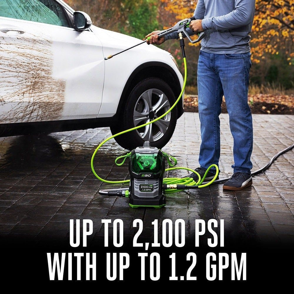 56V 2100 PSI Compact Pressure Washer with 6.0Ah Battery and 320W Charger, HPW2105 T5X2 - product image 8