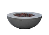 Lunar Bowl Fire Pit, Natural Gas, Light Grey, 45,000 BTU U6A3 - product image 1