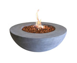 Lunar Bowl Fire Pit, Natural Gas, Light Grey, 45,000 BTU U6A3 - product image 3
