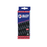 Hockey Prolace Skate Laces, Waxed, Black, Assorted Sizes N5C4 - product image 1