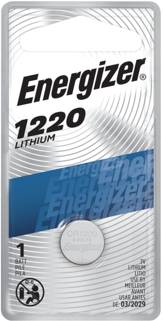 1-pk ECR1220 DL1220 3V / 3 Volt Lithium Coin Battery, Long Lasting B1E3