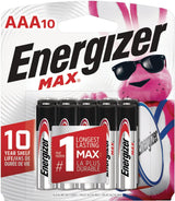 Max 10-pk AAA Alkaline Batteries, Long Lasting, All Purpose A3L0 - product image 1