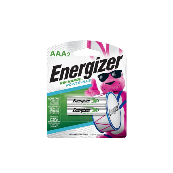 NH12BP-2 2-pk AAA 800mAh NiMH Rechargeable Batteries, Pre-Charged, All Purpose J6D5