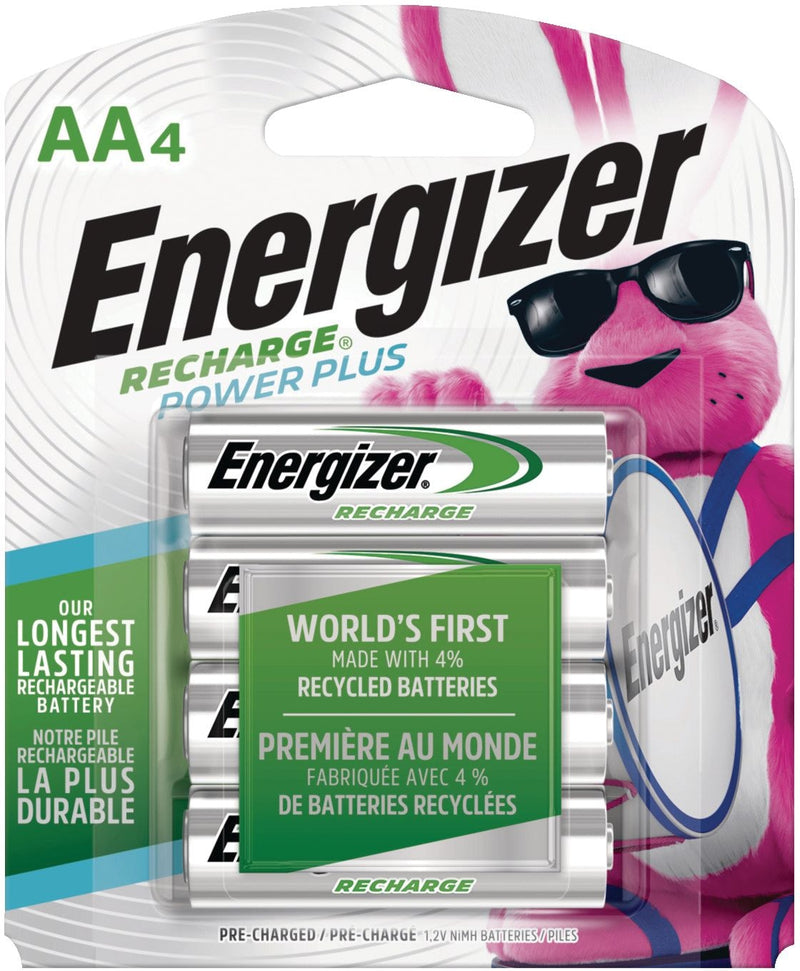 NH15BP-4 AA 2300 mAh NiMH Rechargeable Batteries, Pre-Charged, All Purpose, 4-pk T0A3