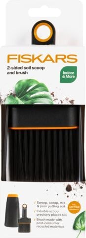 2-in-1 Double Sided Scoop & Brush Indoor Gardening Tool L6O4 - product image 3
