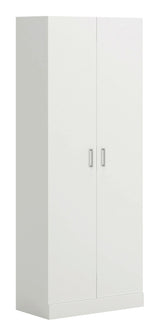 2-Door Storage/Pantry Cabinet With Adjustable Shelves, White B9N8 - product image 1