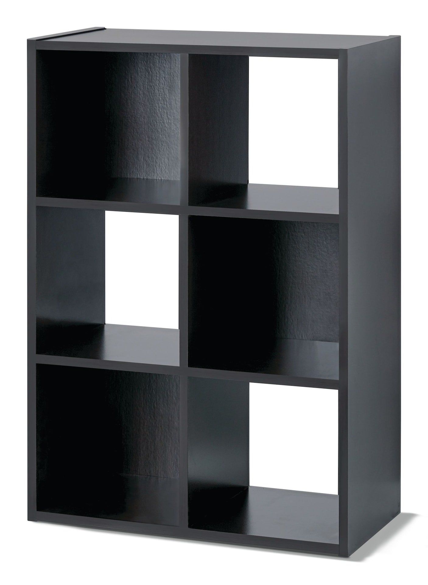 6-Cube Storage Organizer, Bookcase/Bookshelf, Dark Brown Finish R0B3 - product image 1