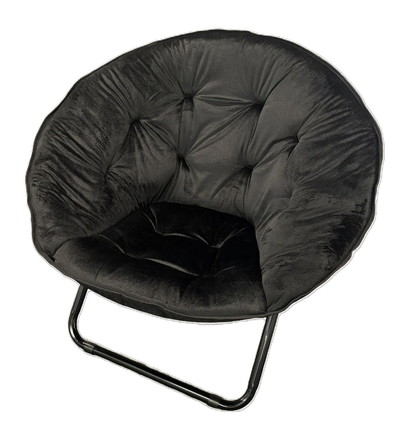 Marco Mink Fabric Foldable Lounge Chair S1T7