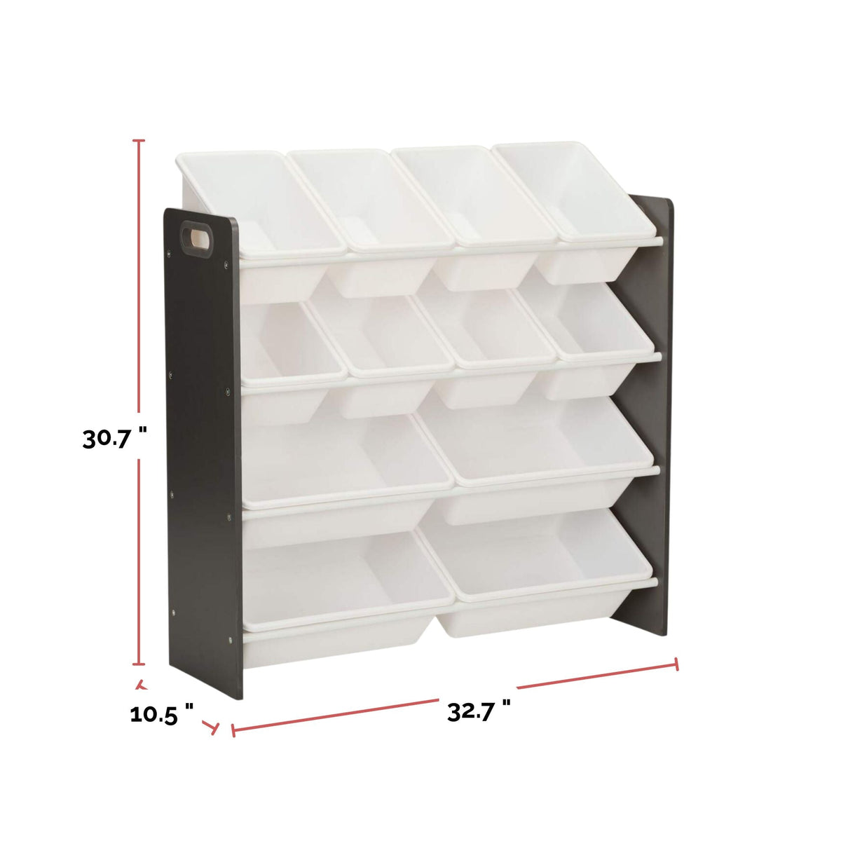 Stain & Rust Resistant Sturdy 12-Bin Organizer, Grey R8Y5 - product image 6