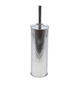 Stainless Steel Compact Long Reach Toilet Brush, Hammered Finish L5N8 - product image 1