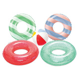 Inflatable Pool Float Fun Tube Party Pack, 5-pcs, Ages 14+ U9I1 - product image 1