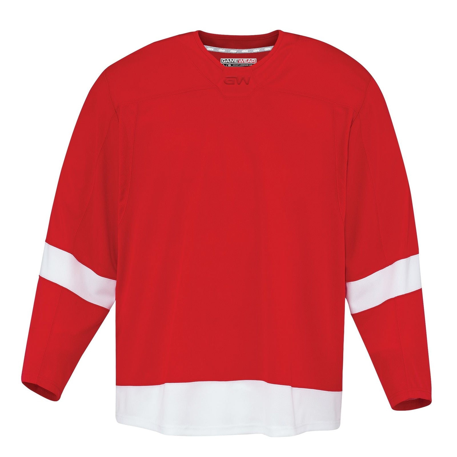 8500 Pro Team Hockey Jersey, Junior, Detroit Red Wings Home Colours, Various Sizes L7U5 - product image 1