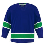 8500 Pro Team Hockey Jersey, Senior, Vancouver Canucks Home Colours, Various Sizes Y8C0 - product image 1