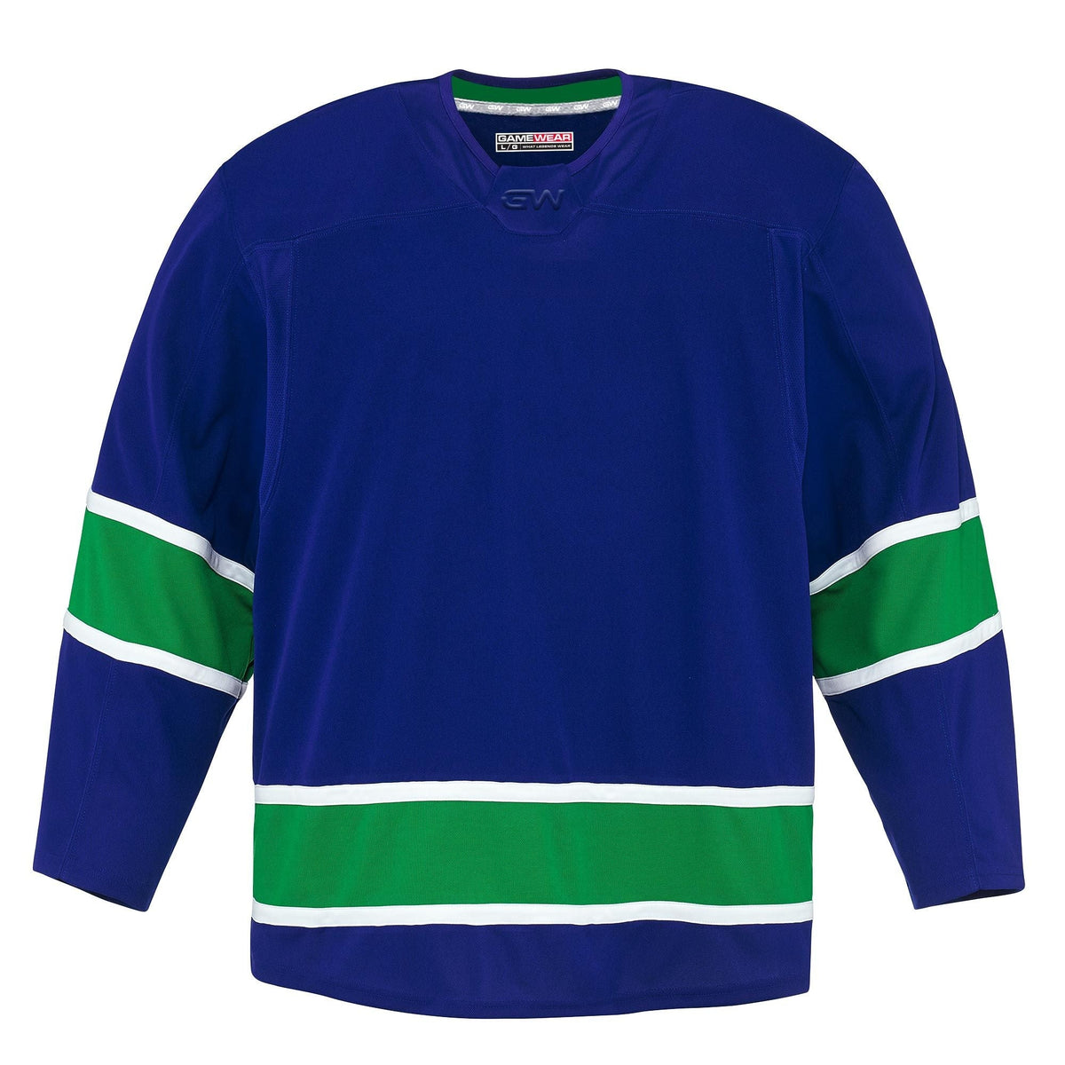 8500 Pro Team Hockey Jersey, Senior, Vancouver Canucks Home Colours, Various Sizes Y8C0 - product image 1