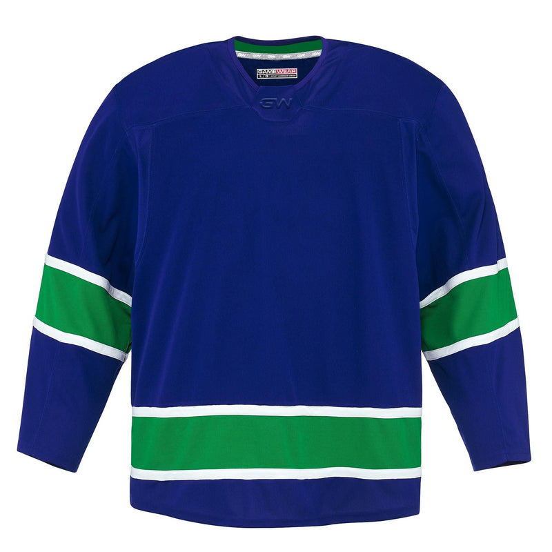 8500 Pro Team Hockey Jersey, Senior, Vancouver Canucks Home Colours, Various Sizes R9V1