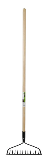 Garden Club Metal 14-Tine Bow Rake, 51-in Hardwood Shaft B3I6 - product image 1