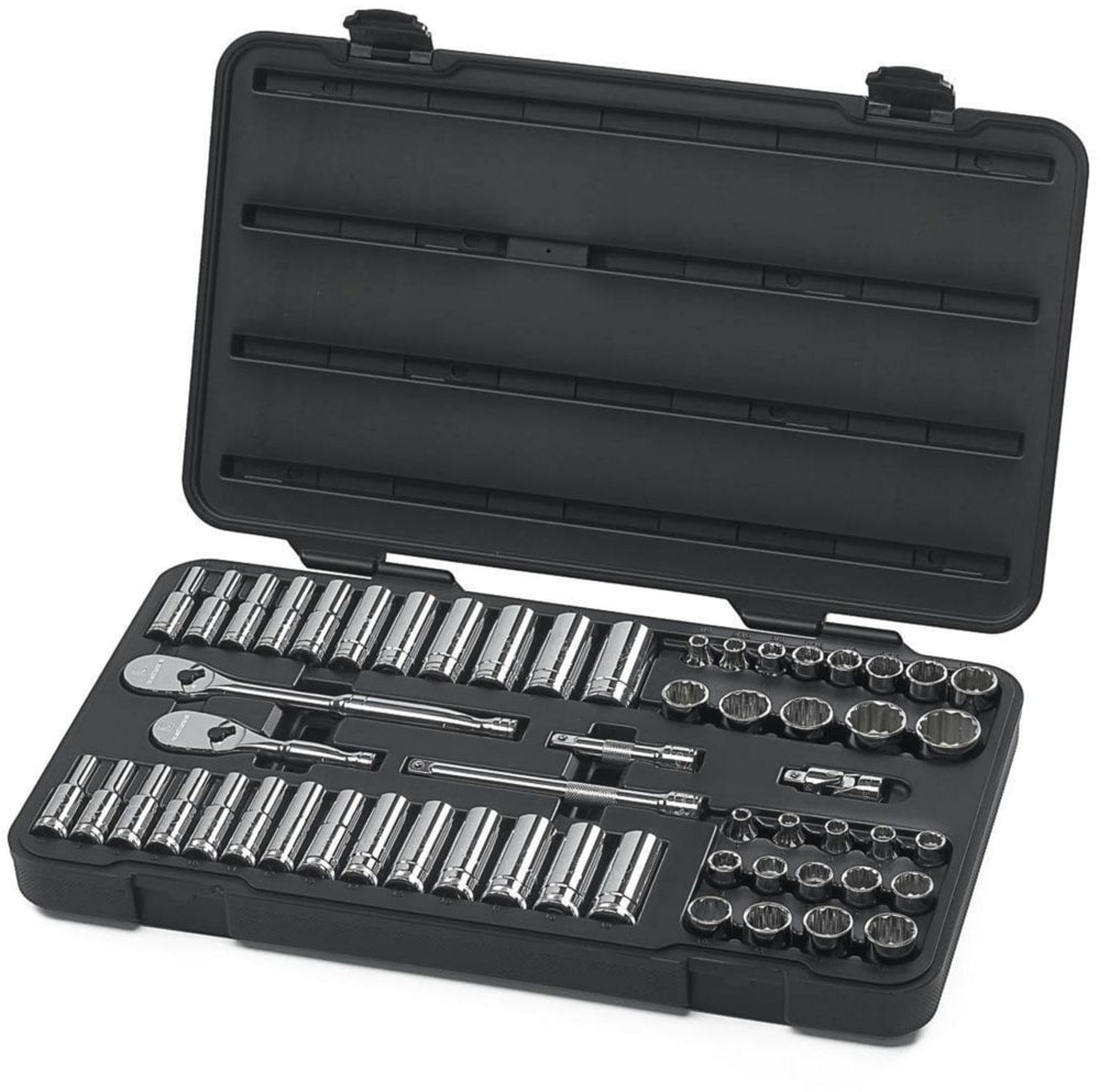 3/8-in Drive Tool Socket Set 57-pc, Chrome Plating N7B0 - product image 2