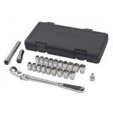 Pass-Thru 3/8-in Drive Socket Set 23-pc, SAE/Metric S3X0 - product image 1