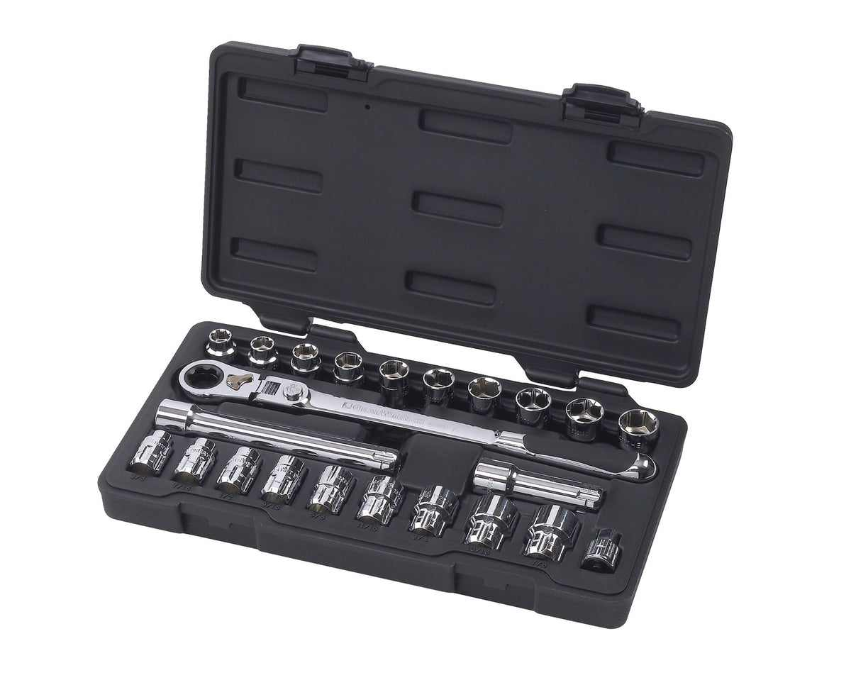 Pass-Thru 3/8-in Drive Socket Set 23-pc, SAE/Metric S3X0 - product image 3