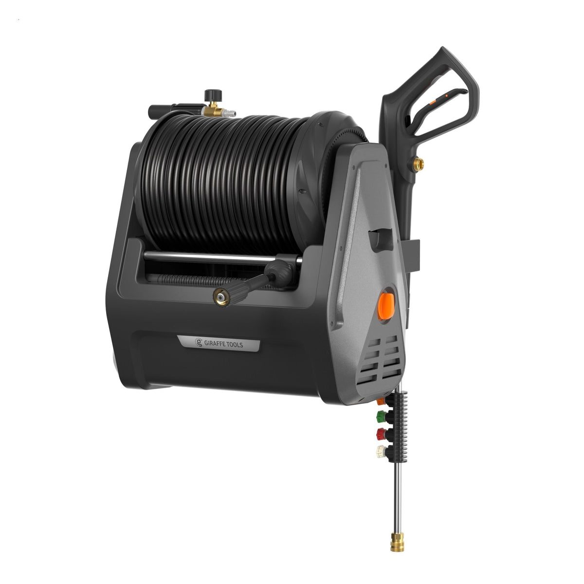 Tools Grandfalls G30 Wall Mounted 2100 PSI 2.2 GPM Brushless Retractable Electric Pressure Washer with 100-ft Hard Hose J1I4 - product image 2