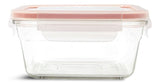 Square Glass Leakproof Food Storage Container with Lid, 900-mL M6Y7 - product image 1