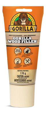 Glue Interior/Exterior Wood Filler, For Cracks, Gouges & Holes, 6-oz Tube Y8W8 - product image 1