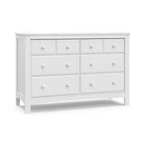 Benton 6-Drawer Nursery Dresser, White L8A4 - product image 1