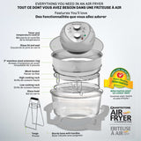 Glass Air Fryer, Silver Y5Q9 - product image 7