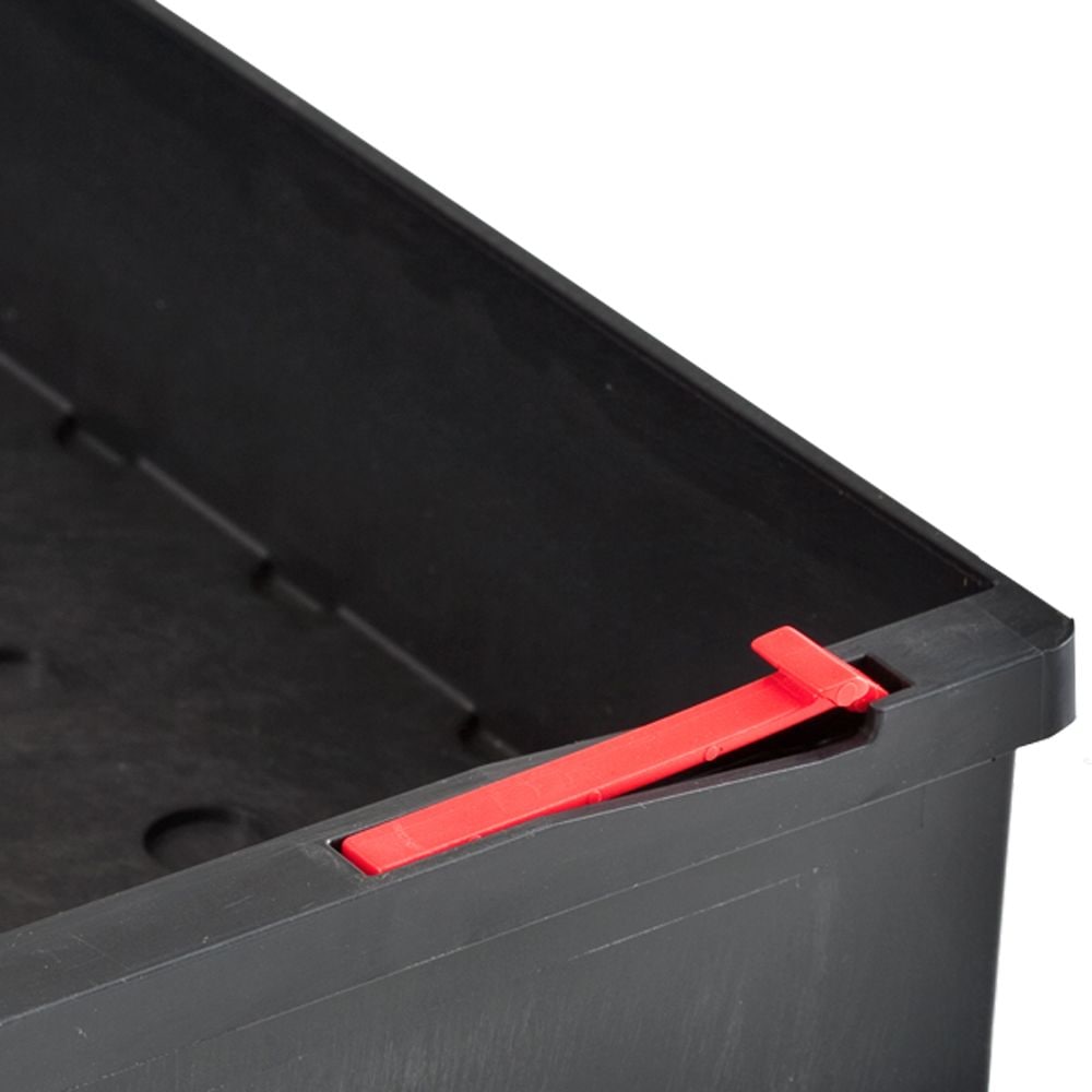 Tools Mobile Tool Chest, 3 Small, 1 Medium & 1 Large Drawer, Black X1H6 - product image 5