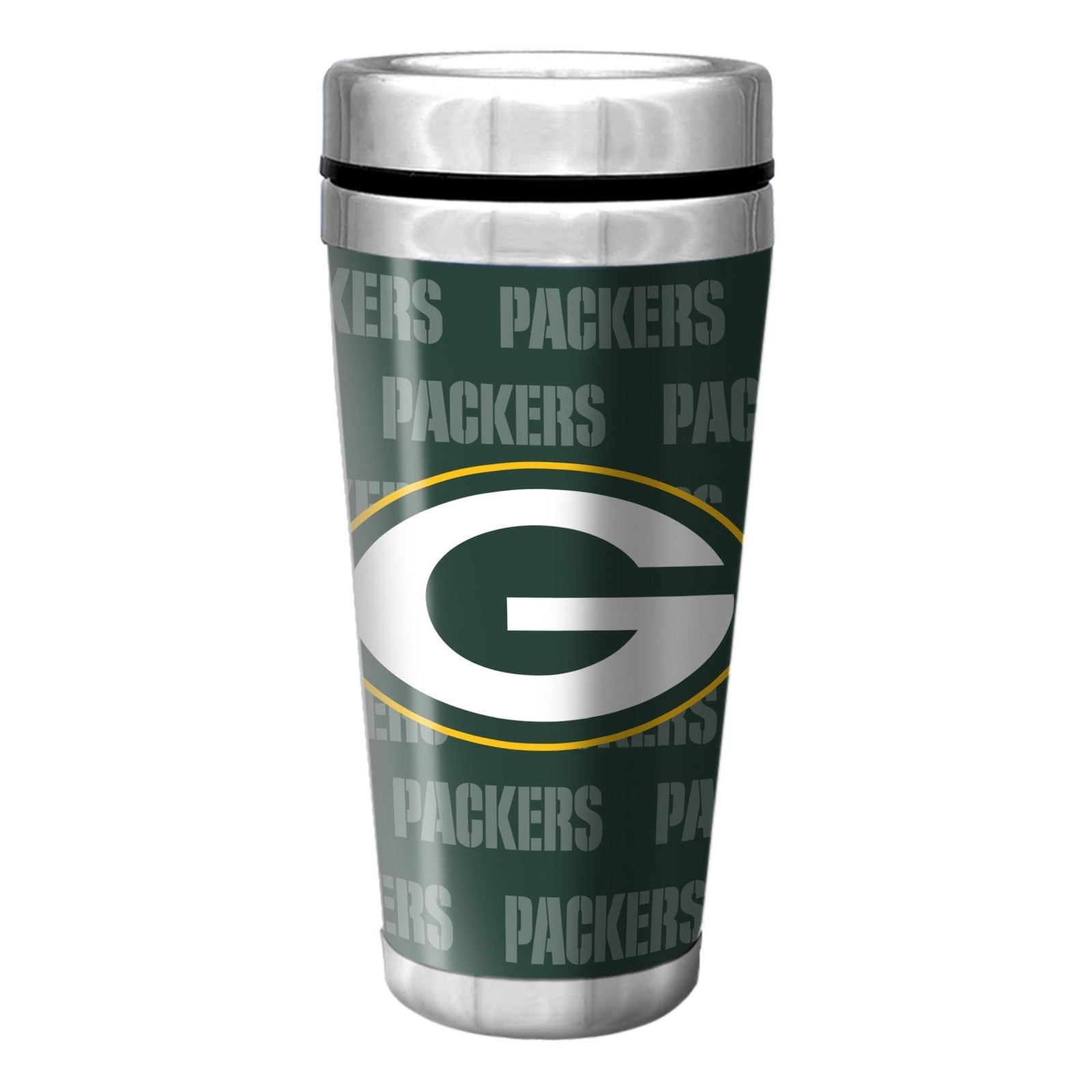 Green Bay Packers Stainless Steel Travel Mug For Football Fans/Collectors, 16-oz N4C0 - product image 1