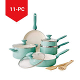 Rio Ceramic Cookware Set, Dishwasher & Oven Safe, 11-pc P9D4 - product image 3