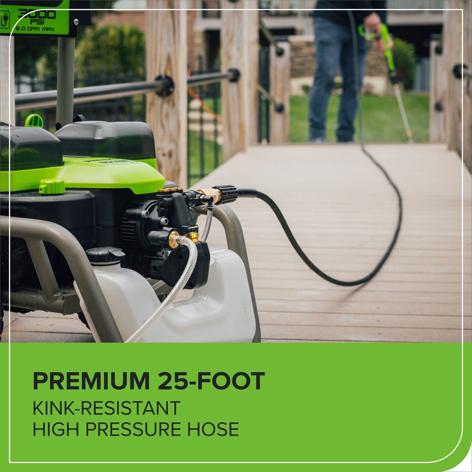 60V 3000PSI 2.0GPM Hybrid AC/DC Pressure Washer, Tool Only L2E6 - product image 4