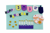 Hanukkah" Felt Interactive Activity Play Board Kit, 30-pc, for Hanukkah N4L8 - product image 2
