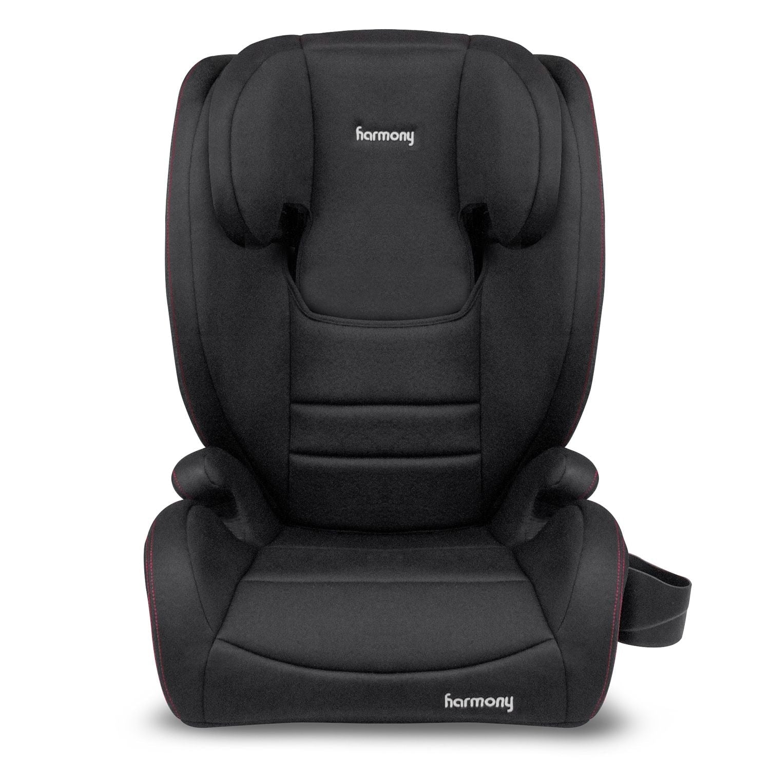 Genesys Deluxe High Back Booster, Black with Red Stitching R1L0 - product image 1