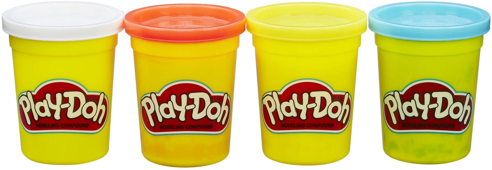 Play-Doh Modeling Compound Creative Toy for Toddlers, Assorted 4 pk, Ages 2+ J6N3 - product image 4
