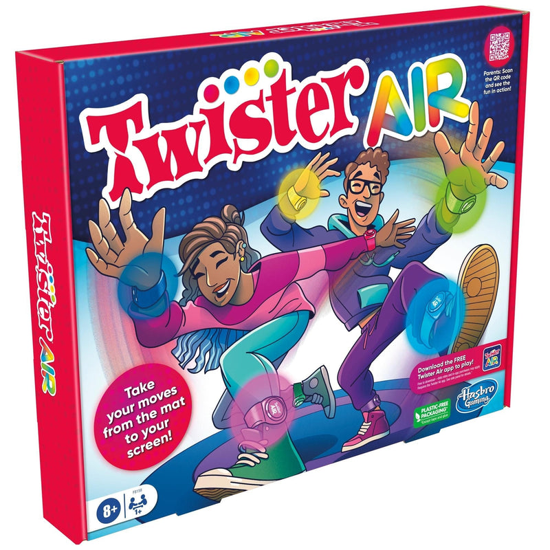 Twister Air Game, Wrist and Ankle Bands, Ages 8+ D9D2
