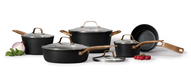 The Rock PRO Cookware Set, Non-Stick, 10-pc Q8O4