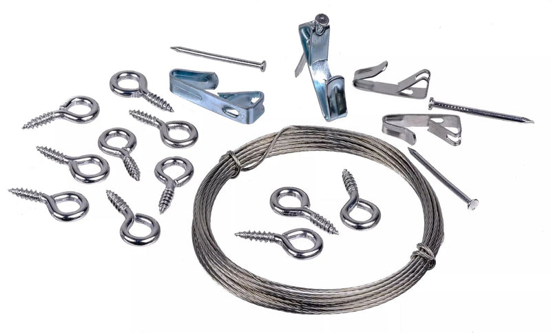 Hanging Kit, Reusable, 30-lb Capacity W6L3