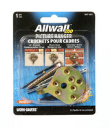 No Stud All WAll Picture Hanger, With Fasteners, 200-lb Capacity, Gold G4V7 - product image 1